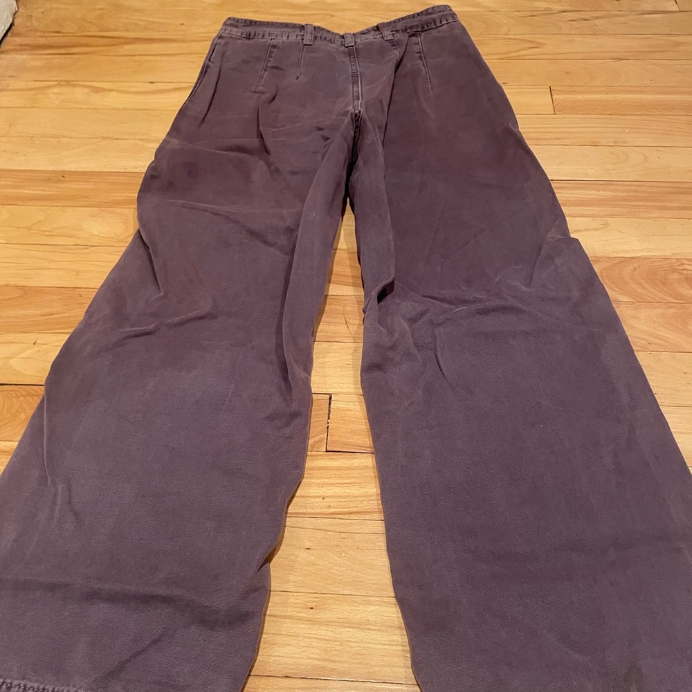 Free People Purple Flare Jeans